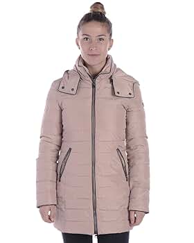 Armani Jeans ピンクベージュ ダウンジャケット 38 ARMANI JEANS AJ - Woman Jacket B5K21 Pink 38 at Amazon